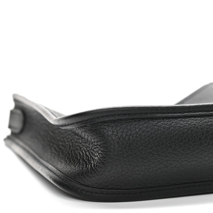 Hermes Taurillon Clemence Evelyne TPM Black 7 of 10