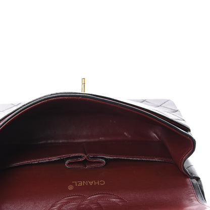 Chanel Lambskin Quilted Medium Double Flap Black 5 of 13