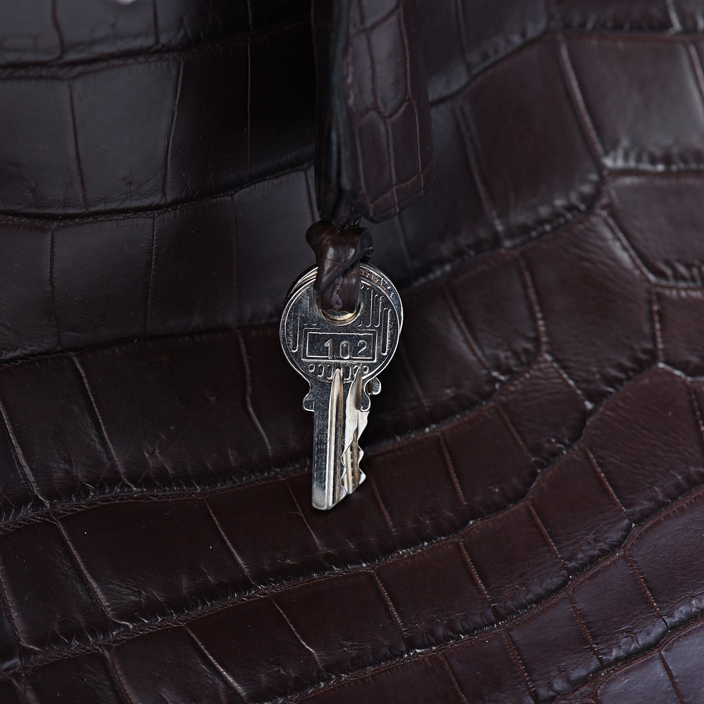 Matte Crocodile Birkin 35 Chocolate