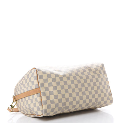 Louis Vuitton Damier Azur Speedy Bandouliere 35 3 of 17