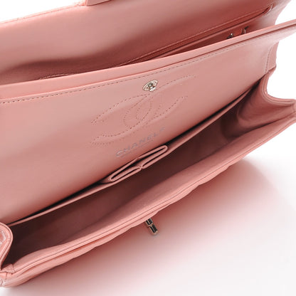 Chanel Patent Quilted Medium Double Flap Light Pink 5 of 9