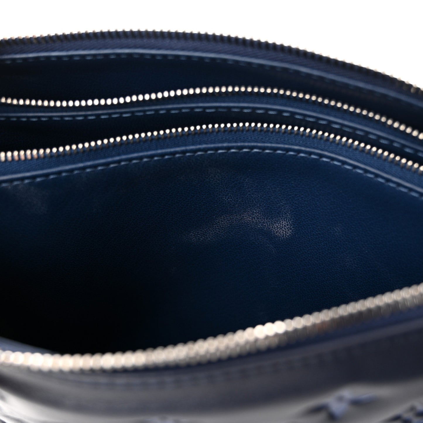 Lambskin Embossed Monogram Coussin PM Navy
