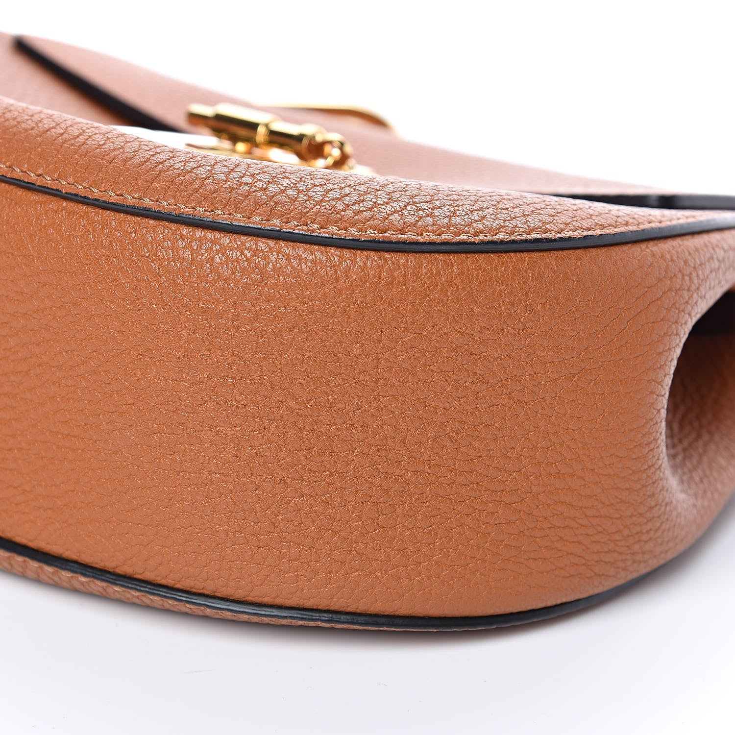 Chloe Grained Lambskin Drew Shoulder Bag Caramel 8 of 9