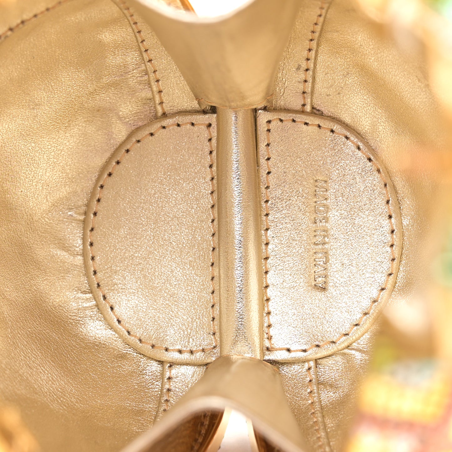 Crystal Pineapple Minaudiere Clutch Multicolor