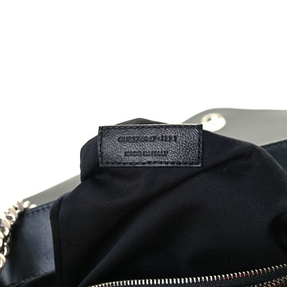 Saint Laurent Calfskin Y Quilted Monogram Large Loulou Chain Satchel Black 8 of 11