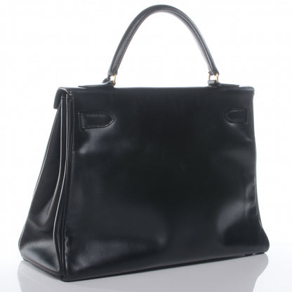 Hermes Box Kelly 32 Black 3 of 10