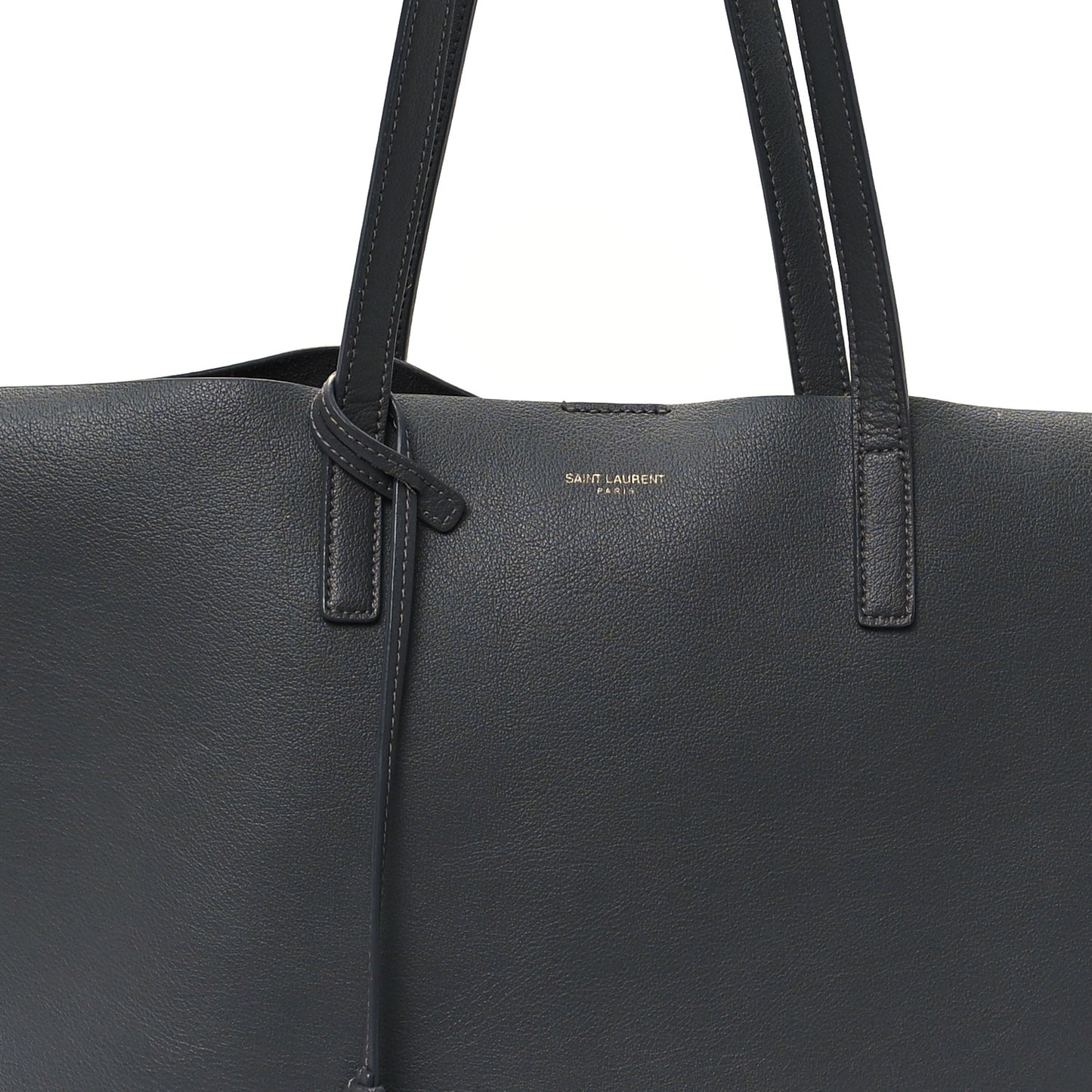 Calfskin Large Shopping Tote Storm