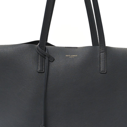 Saint Laurent Calfskin Large Shopping Tote Storm 7 of 12