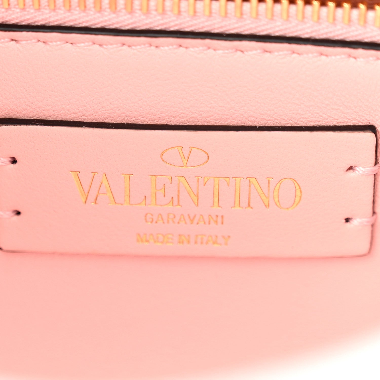 Valentino Garavani Nappa Enamel Medium Roman Stud Shoulder Bag Rose Quartz 6 of 10
