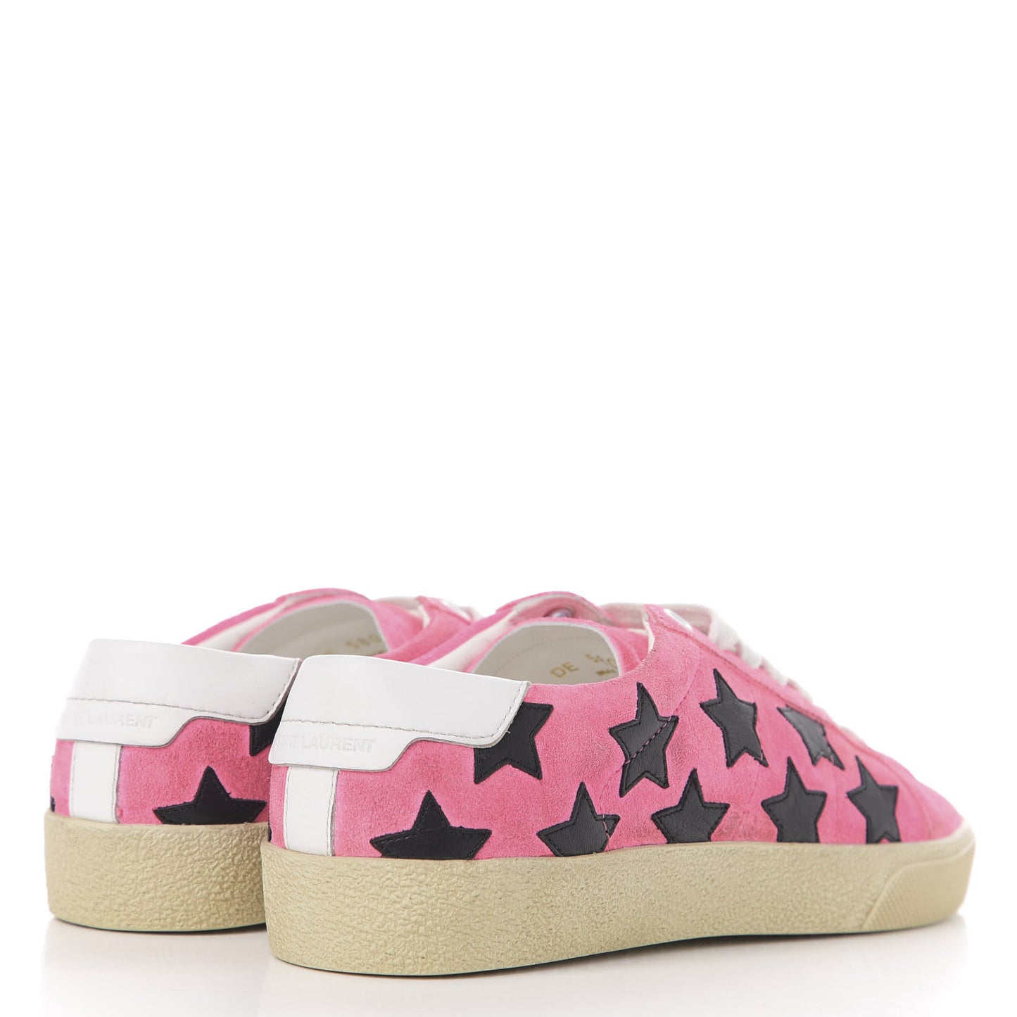 Suede Star Court Sneakers 37 Pink Black