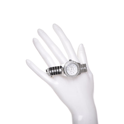 Christian Dior Stainless Steel Diamond Sapphire 29mm Christal Quartz Watch White 2 of 8