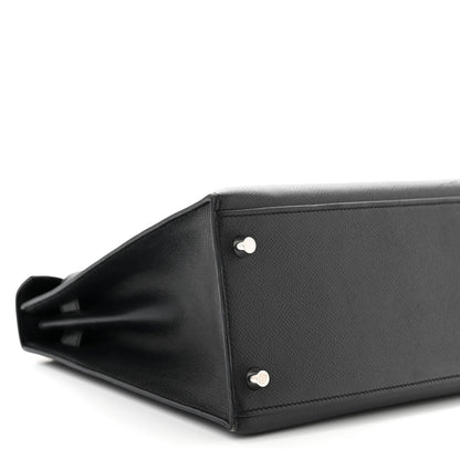 Hermes Epsom Kelly Sellier 28 Black 9 of 11