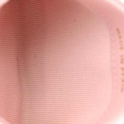 Chanel Caviar Quilted Crystal Card Holder Pink 5 of 9