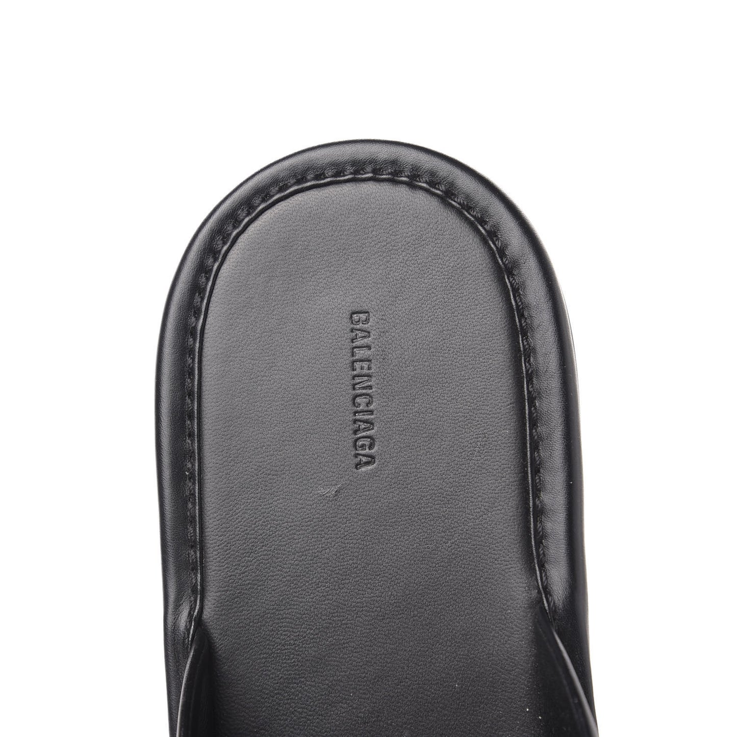 Smooth Calfskin Mens Cozy Slip-On Loafers 45 Black White