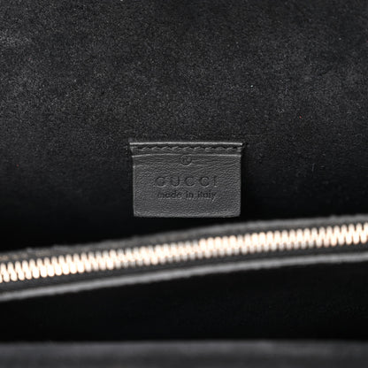 Gucci GG Supreme Monogram Crystal Small Dionysus Shoulder Bag Black 6 of 12