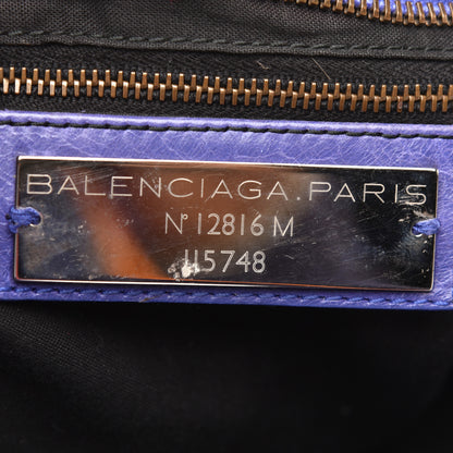 Balenciaga Agneau Classic Hardware City Bleu Lavande 6 of 10