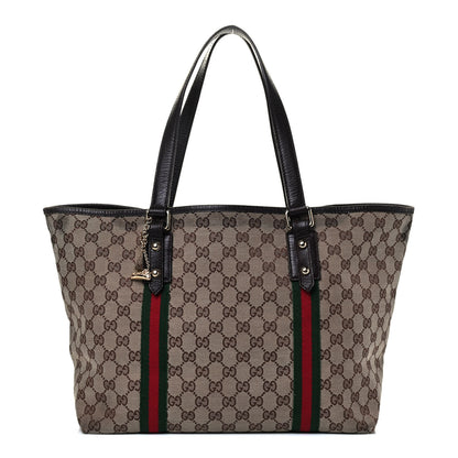 Gucci Monogram Large Jolicoeur Tote Brown 1 of 8