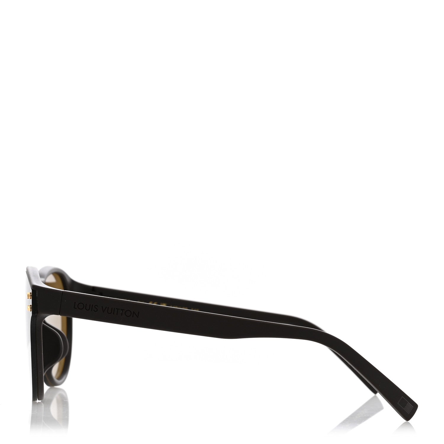 Louis Vuitton Acetate LV Waimea Round Sunglasses Z1487E Brown 3 of 7