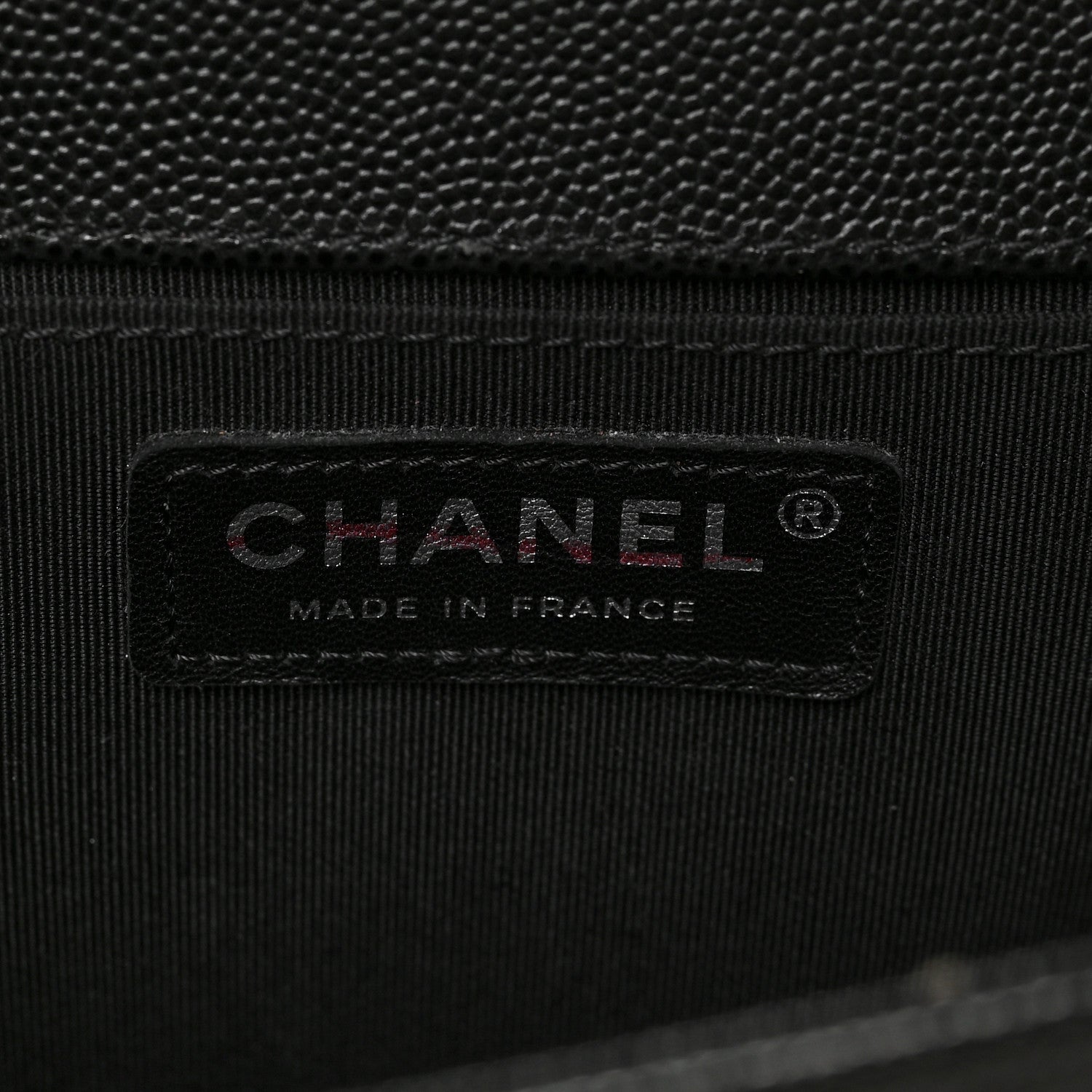 Chanel Caviar Quilted Medium Boy Flap Black 6 of 9