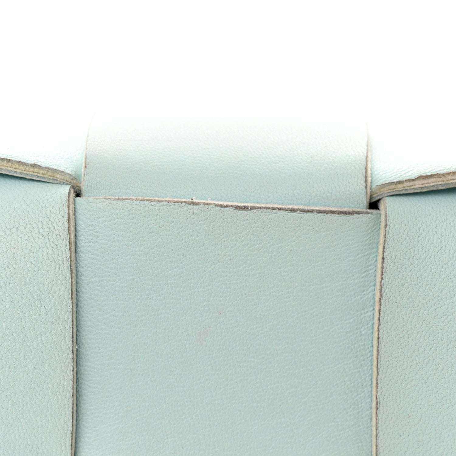 Bottega Veneta Nappa Maxi Intreccio Cassette Bag Teal Washed 13 of 13