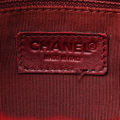 Chanel Rabbit Fur Shoulder Bag Burgundy 6 of 11