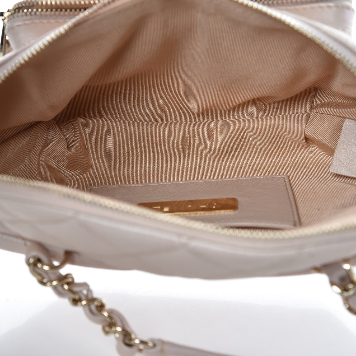 Chanel Iridescent Calfskin Quilted All About Waist Belt Bag Beige 5 of 8