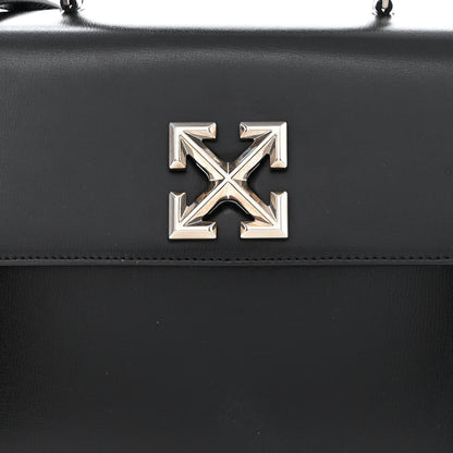 Off-White Calfskin 2.8 Jitney Bag Black 9 of 10
