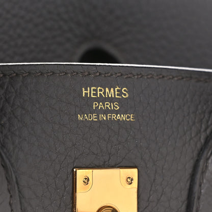 Hermes Togo Birkin 25 Etain 6 of 13