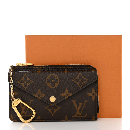 Louis Vuitton Monogram Recto Verso Card Holder Black 10 of 10