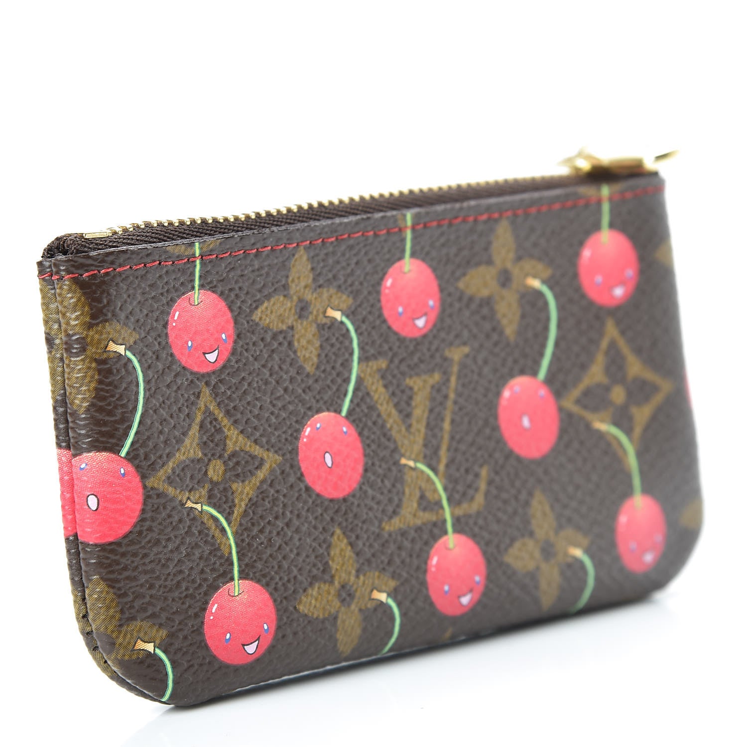 Louis Vuitton Monogram Cerises Key Pouch 3 of 7