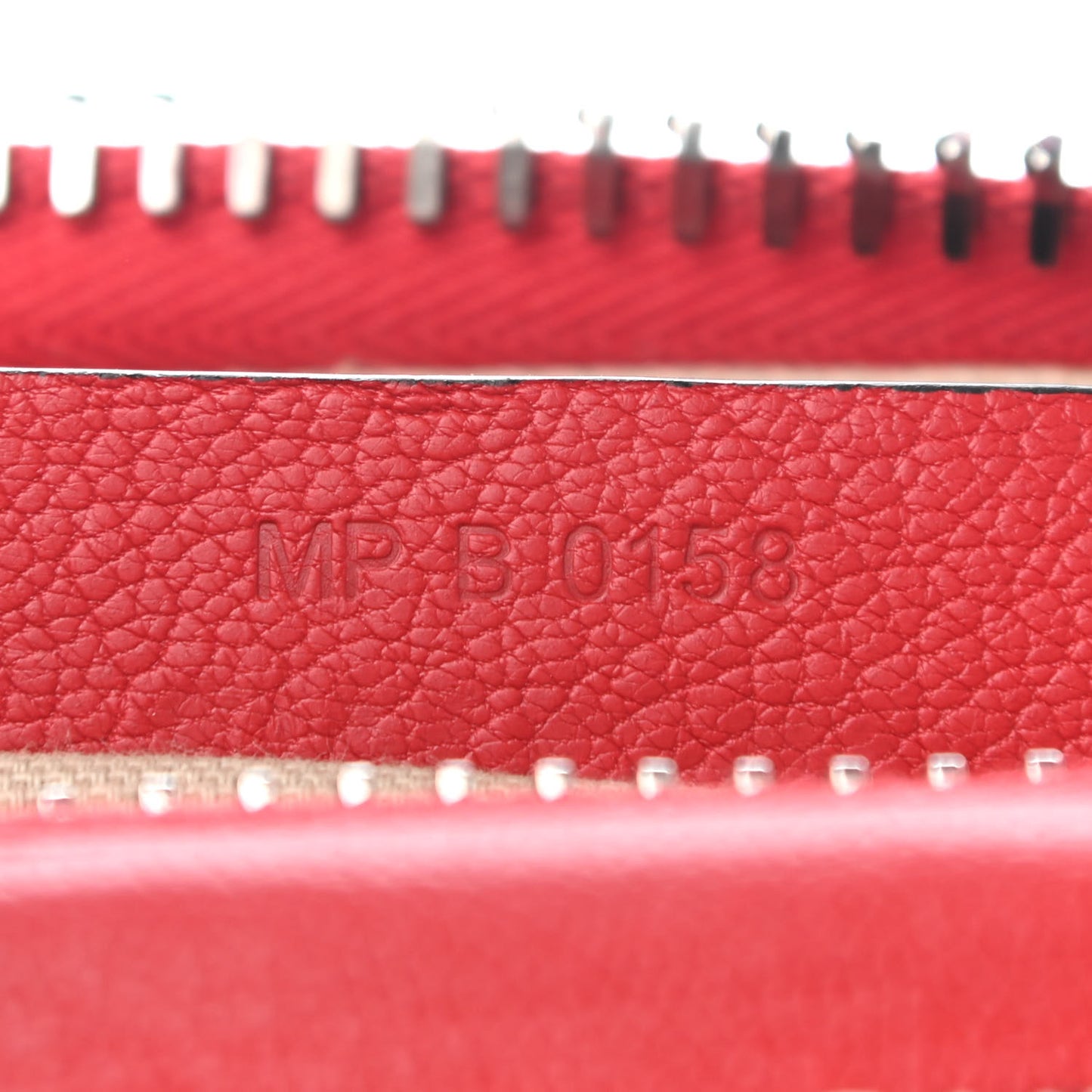 Sugar Goatskin Mini Antigona Medium Red