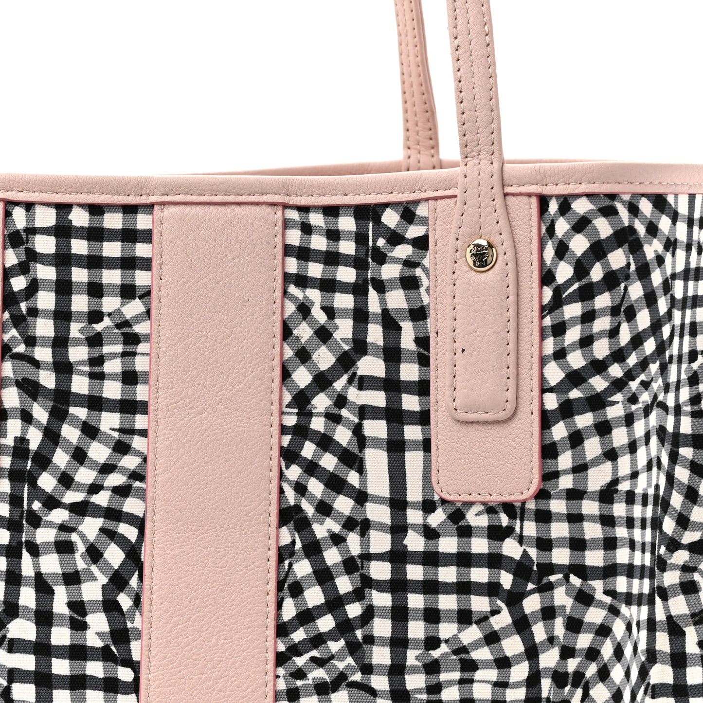 Visetos Medium Liz Reversible Shopper Tote Powder Pink