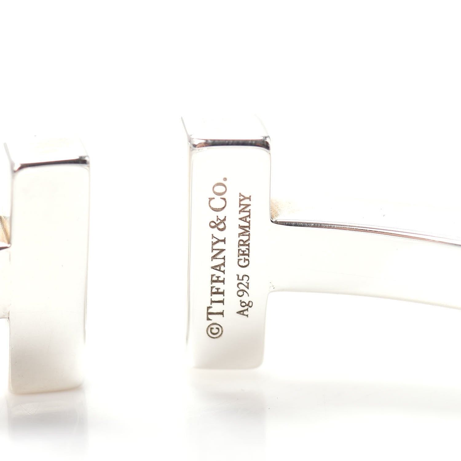 Tiffany Sterling Silver T Square Bracelet 4 of 4