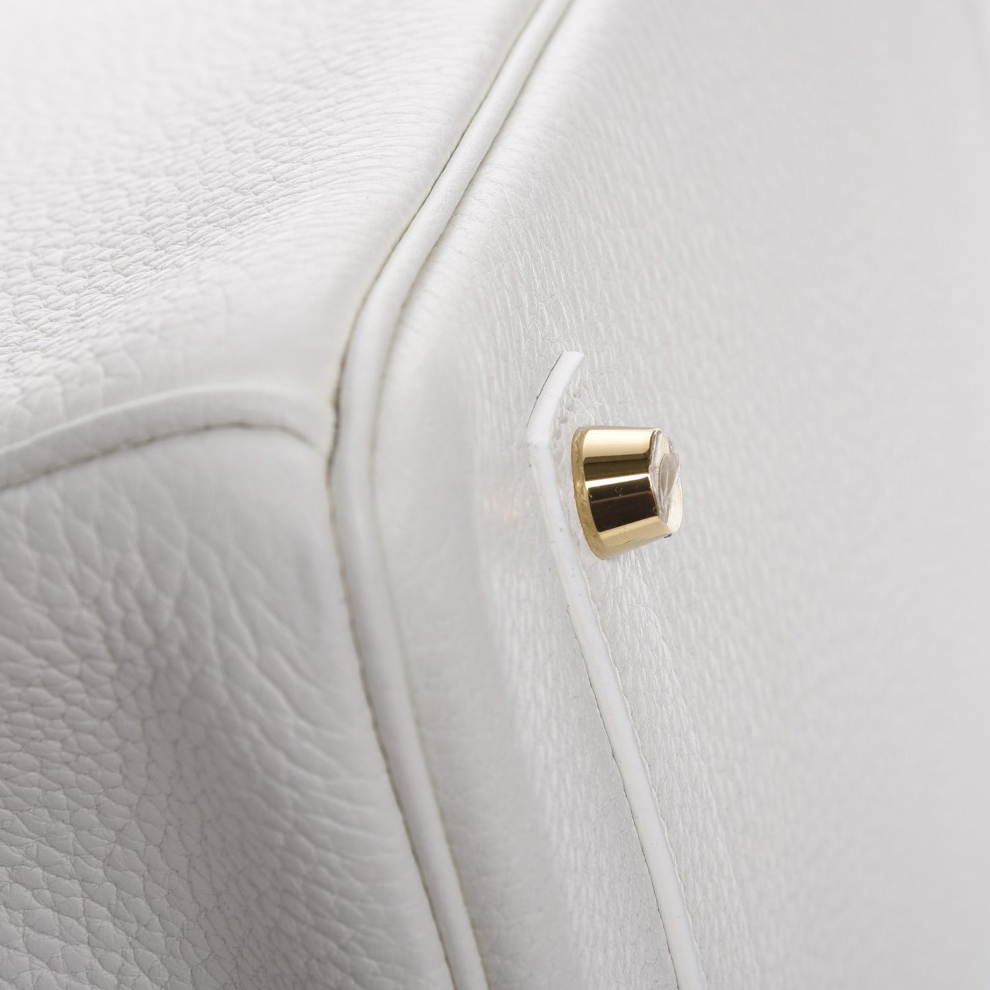 Taurillon Clemence Birkin 35 White
