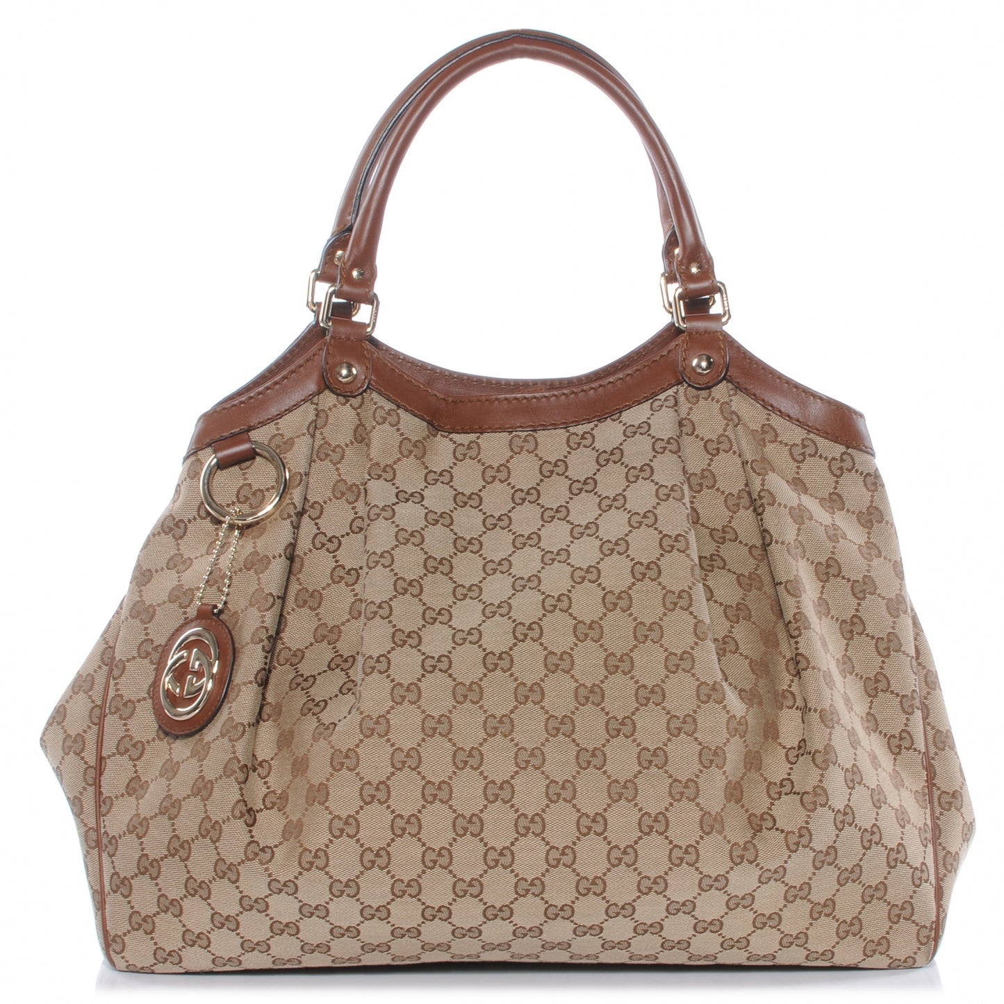 Monogram Large Sukey Light Brown