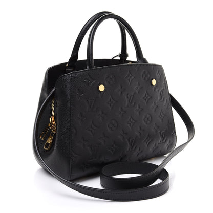 Louis Vuitton Empreinte Montaigne BB Black 3 of 10