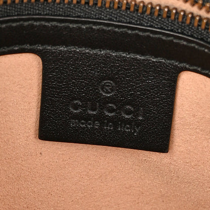 Gucci Calfskin Matelasse Large GG Marmont Shoulder Bag Black 6 of 10