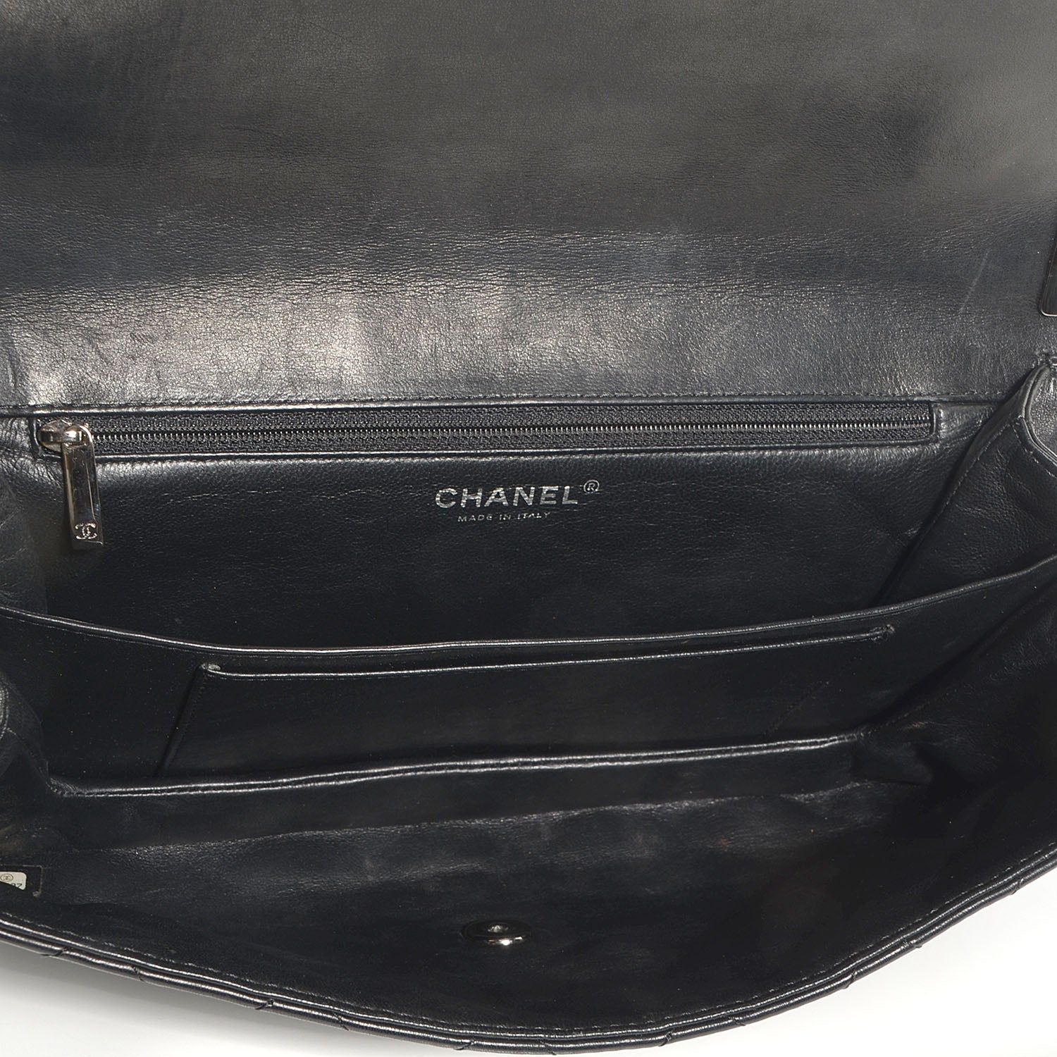 Chanel Lambskin Quilted Soft Boy Flap Black 5 of 9