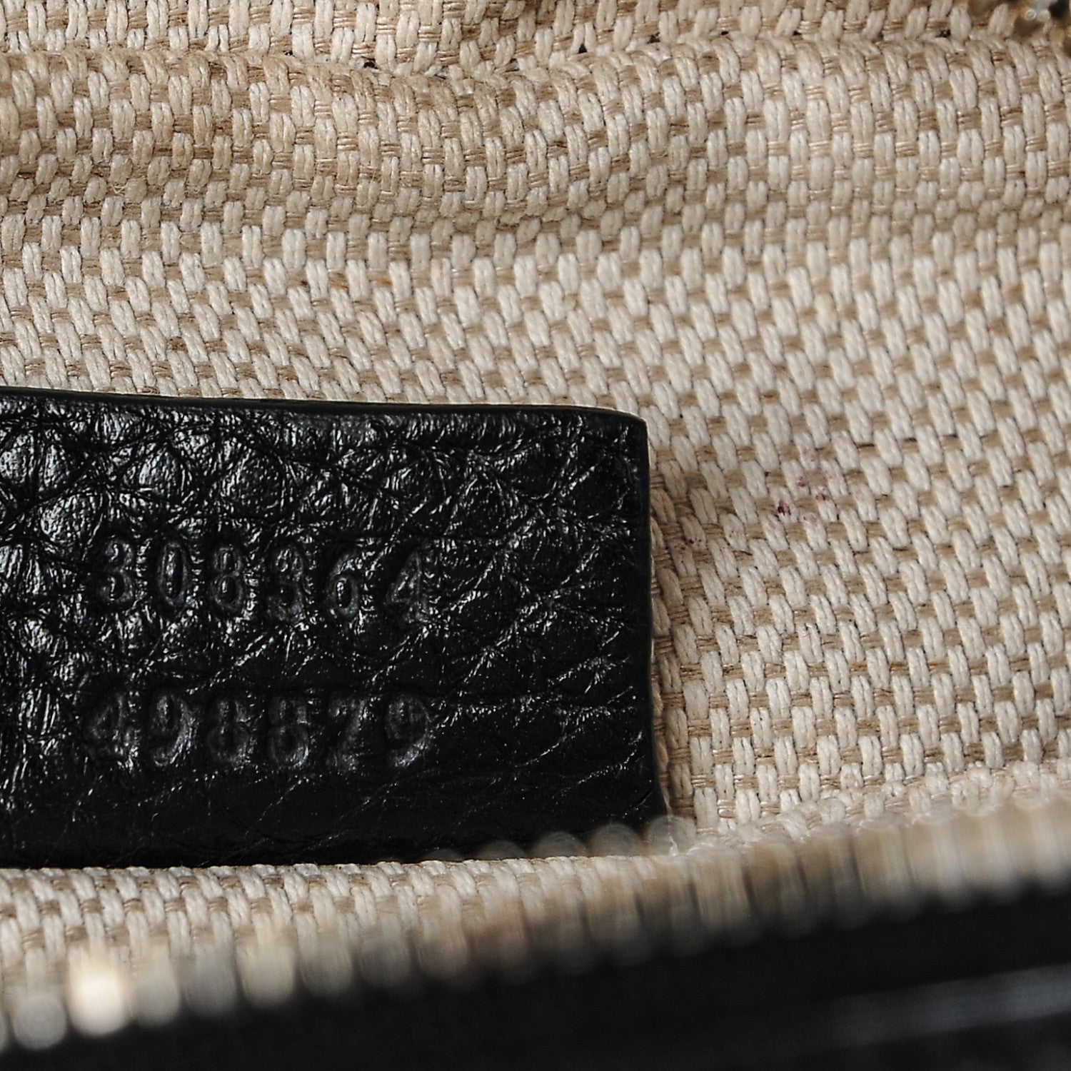 Gucci Pebbled Calfskin Small Soho Disco Bag Black 7 of 8