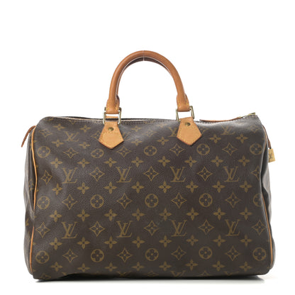 Louis Vuitton Monogram Speedy 35 1 of 19