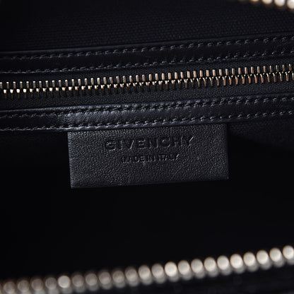 Givenchy Calfskin Crocodile Embossed Small Antigona Black 6 of 10