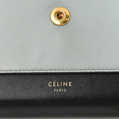 Celine Liege Calfskin Tri-Color Large Pocket Flap On Chain Multicolor 6 of 11
