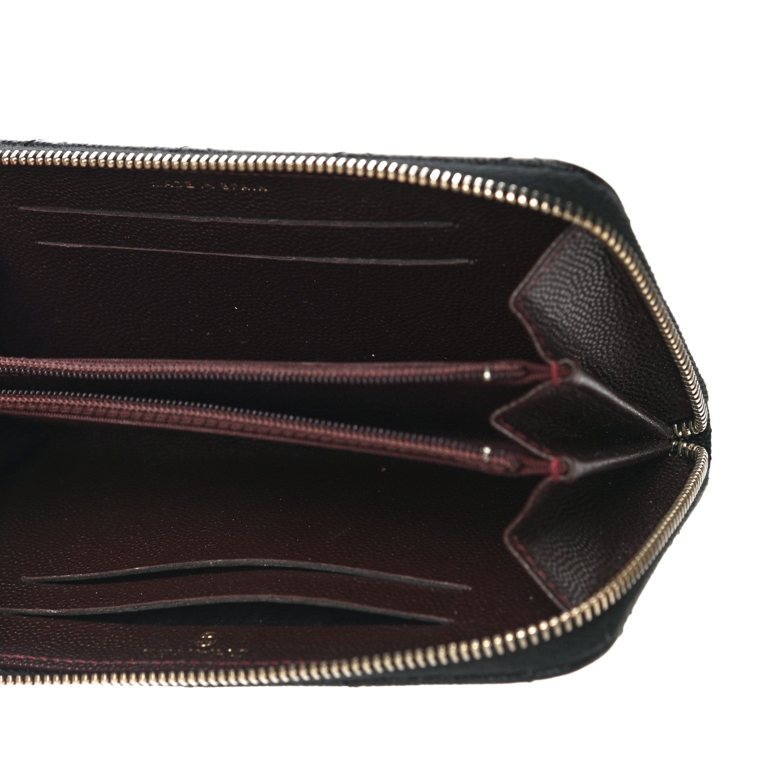 Chanel Caviar Quilted Medium Zip Around Wallet Black 5 of 14
