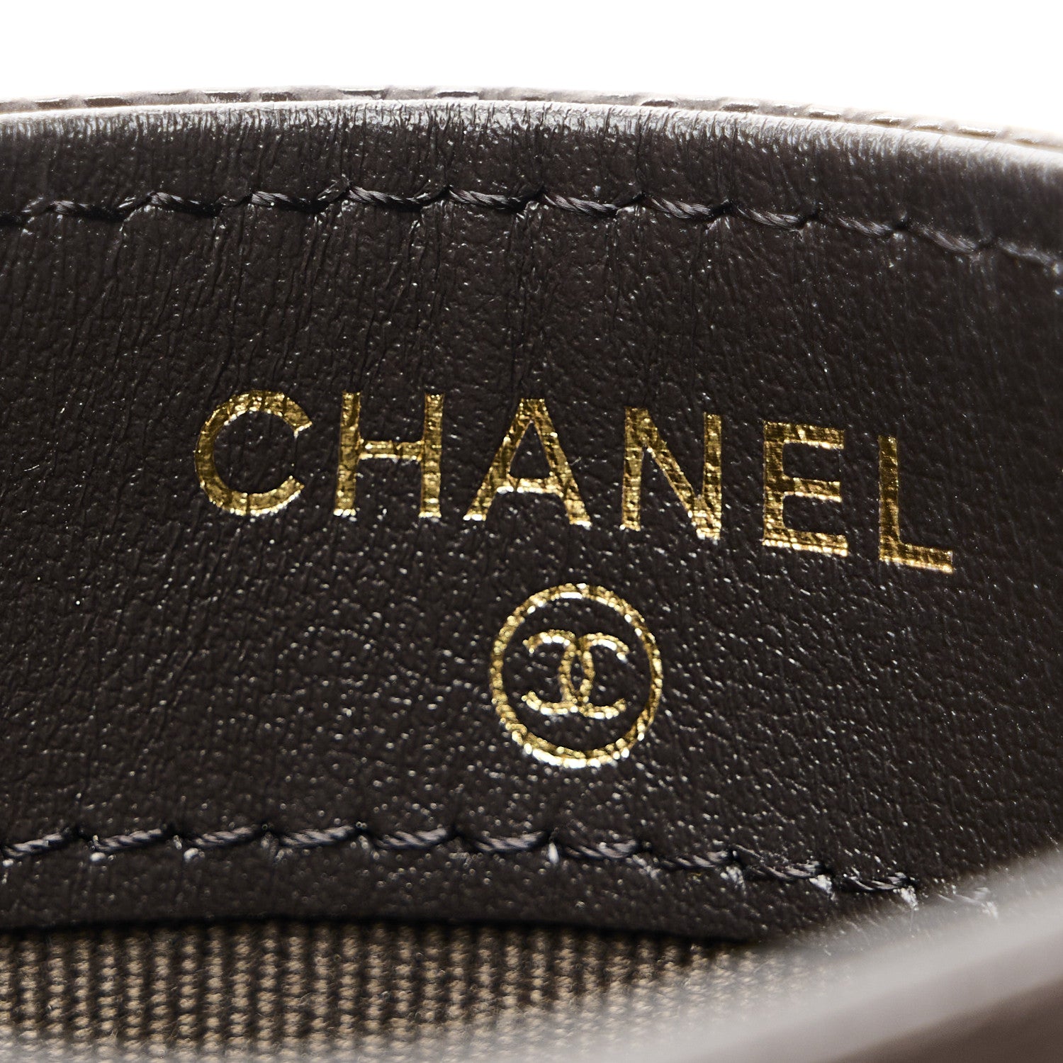 Chanel Caviar Quilted Card Holder Dark Brown 12 of 18