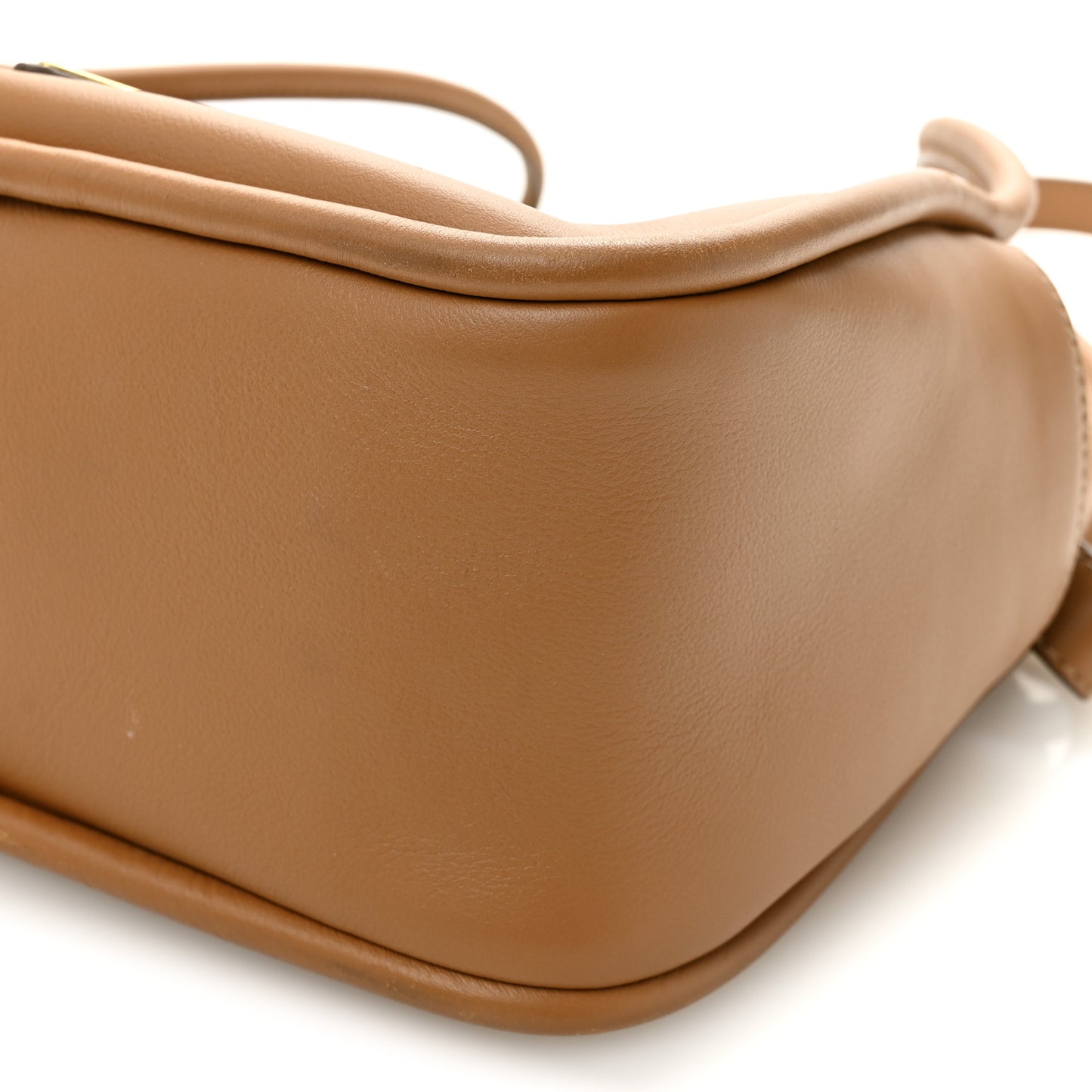 Soft Calfskin Darling Shoulder Bag Caramel