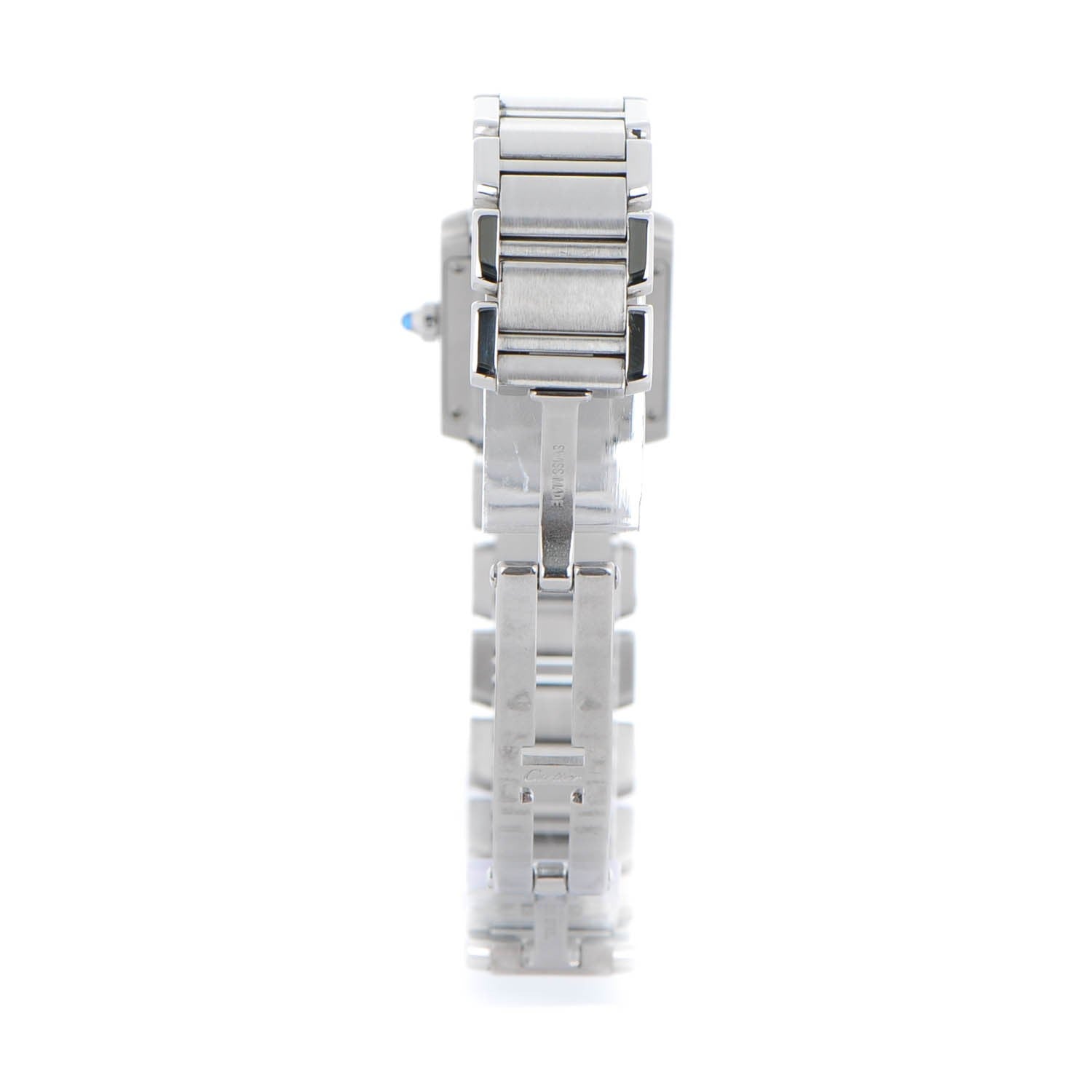 Cartier Stainless Steel 20mm Tank Francaise Quartz Watch 4 of 6
