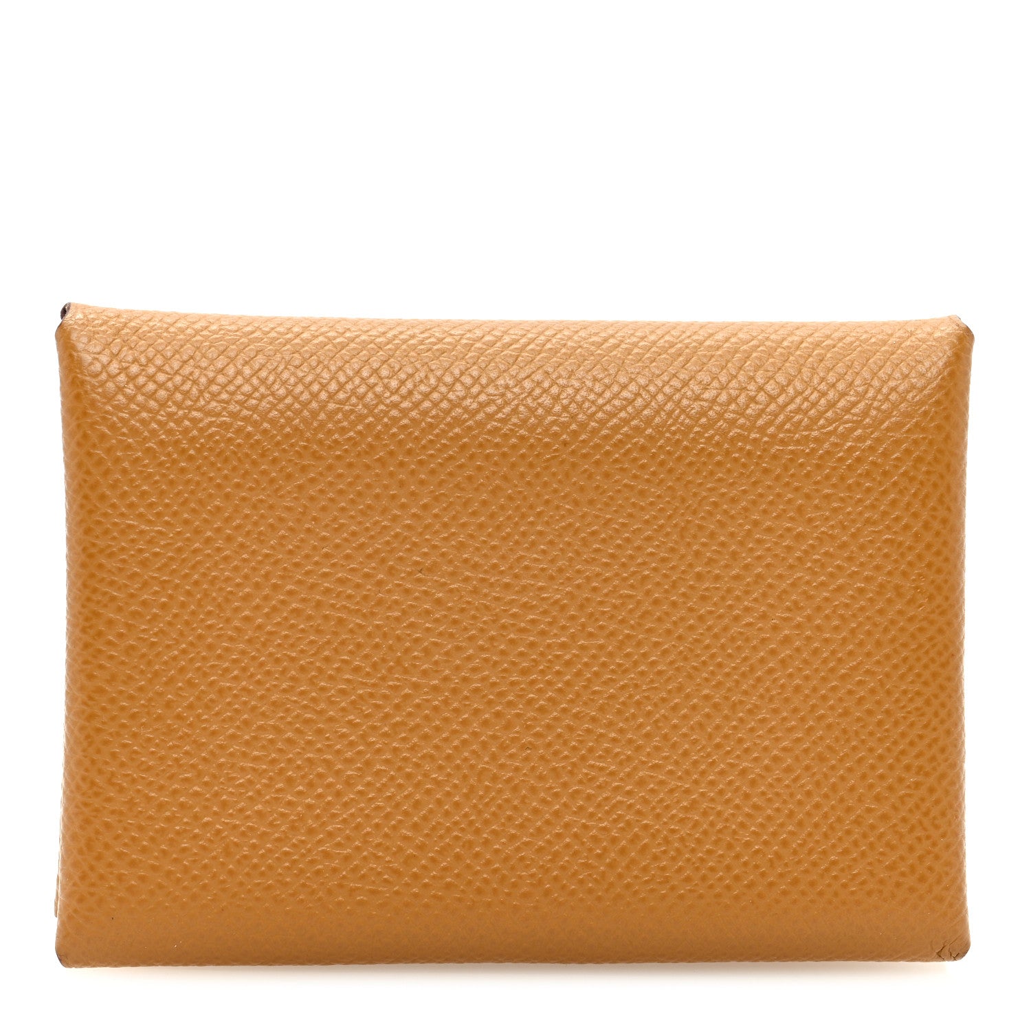Hermes Epsom Calvi Duo Card Case Biscuit 1 of 6
