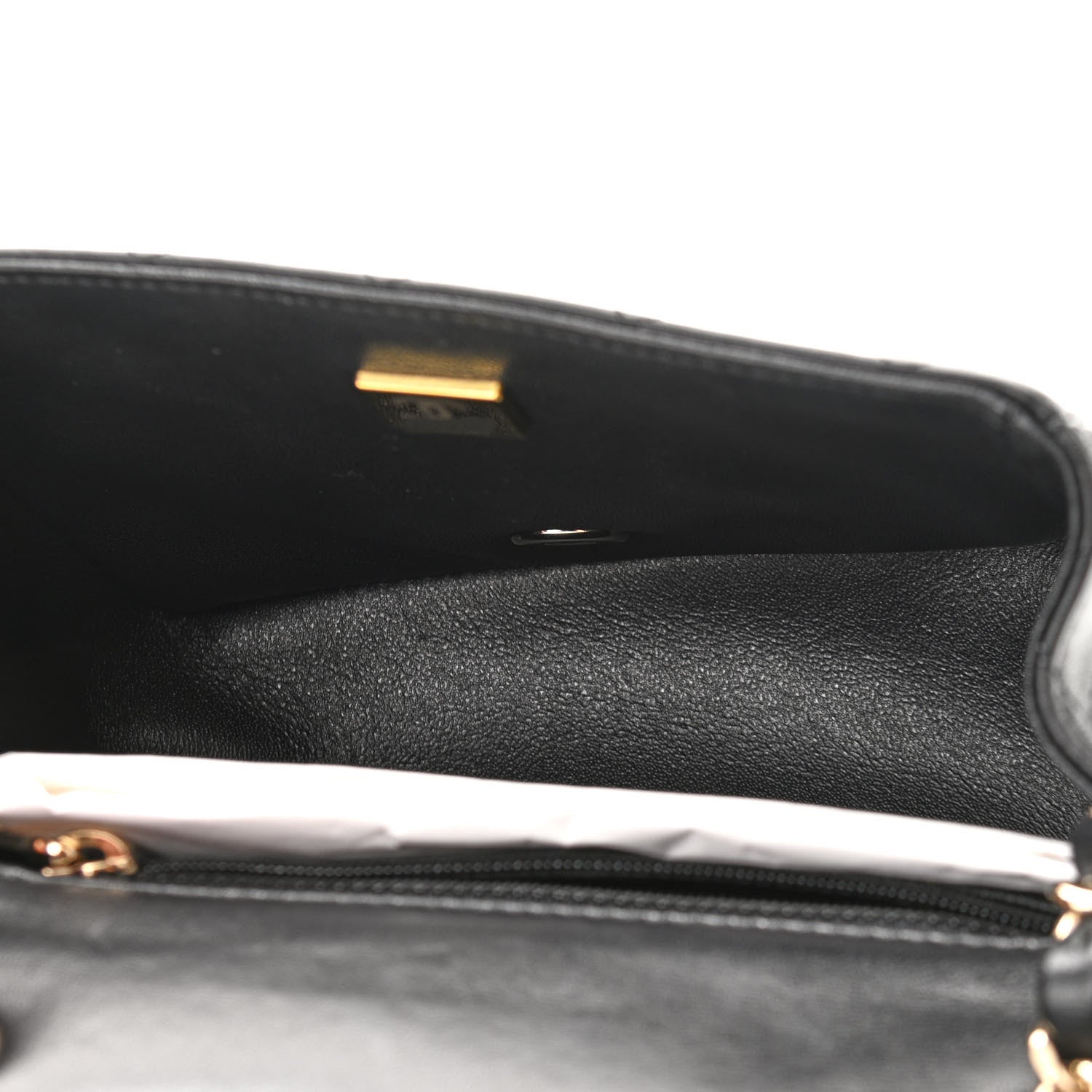 Chanel Lambskin Quilted Mini Square Flap Black 5 of 11