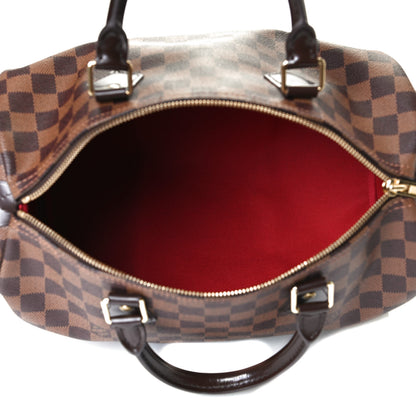 Louis Vuitton Damier Ebene Speedy 30 7 of 19