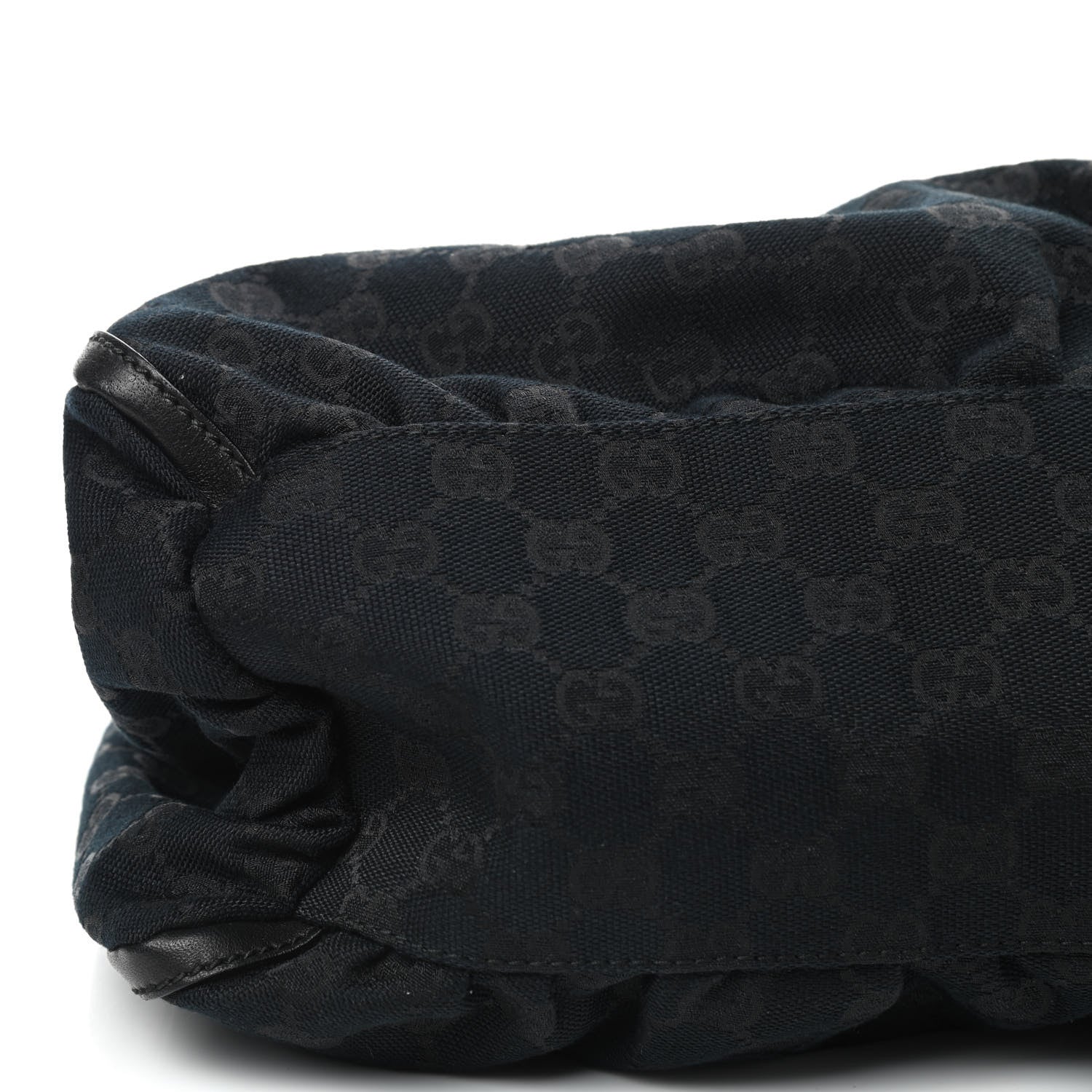 Gucci Monogram Large D Ring Hobo Black 5 of 8